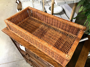 Wicker Basket Tray