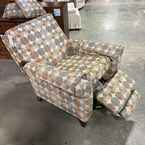 Flexsteel Circles Pattern Recliner