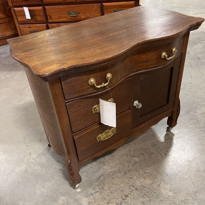 Vintage Cabinet 3 drawer 1 Door