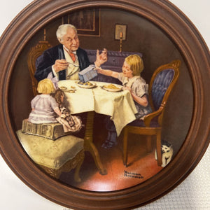 Norman Rockwell Collector Plate Numbered