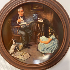 Norman Rockwell Collector Plate Numbered