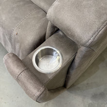 Load image into Gallery viewer, Ashley Power Recliner Micro Suede w/Cup Holder