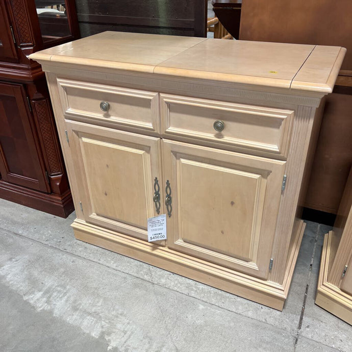 Cream Flip Top Sideboard 1 Drawer/2 Door