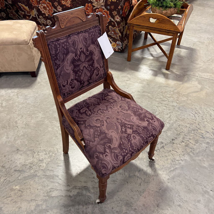 Antique Purple Chair