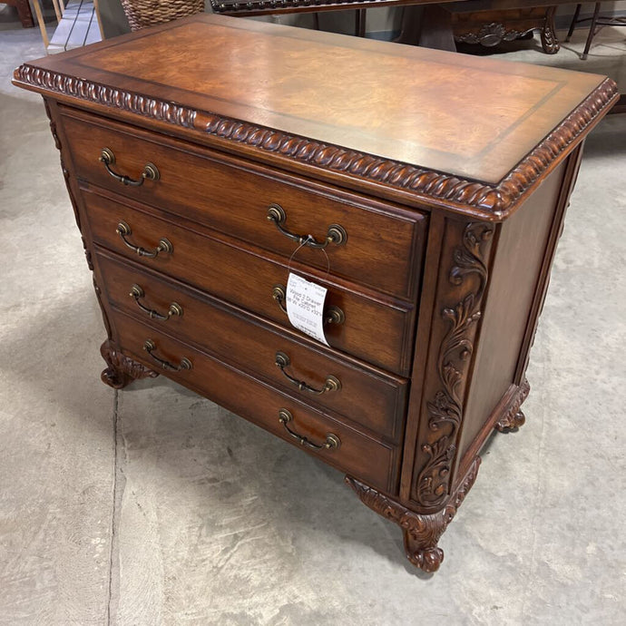 Wood 2 Drawer File Cabinet