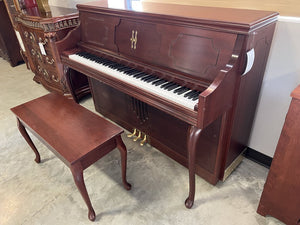 Story & Stark Player Piano w/40+ Rolls Music & Bench