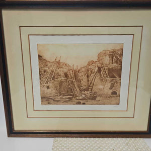 Framed Print "Hopi Illusion 8/100" By R. Purcell