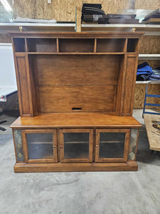 2 Piece TV Entertainment Center