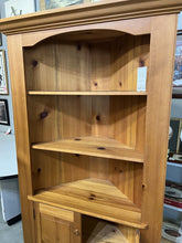 Load image into Gallery viewer, Pine Corner Cabinet w/ 2 Doors