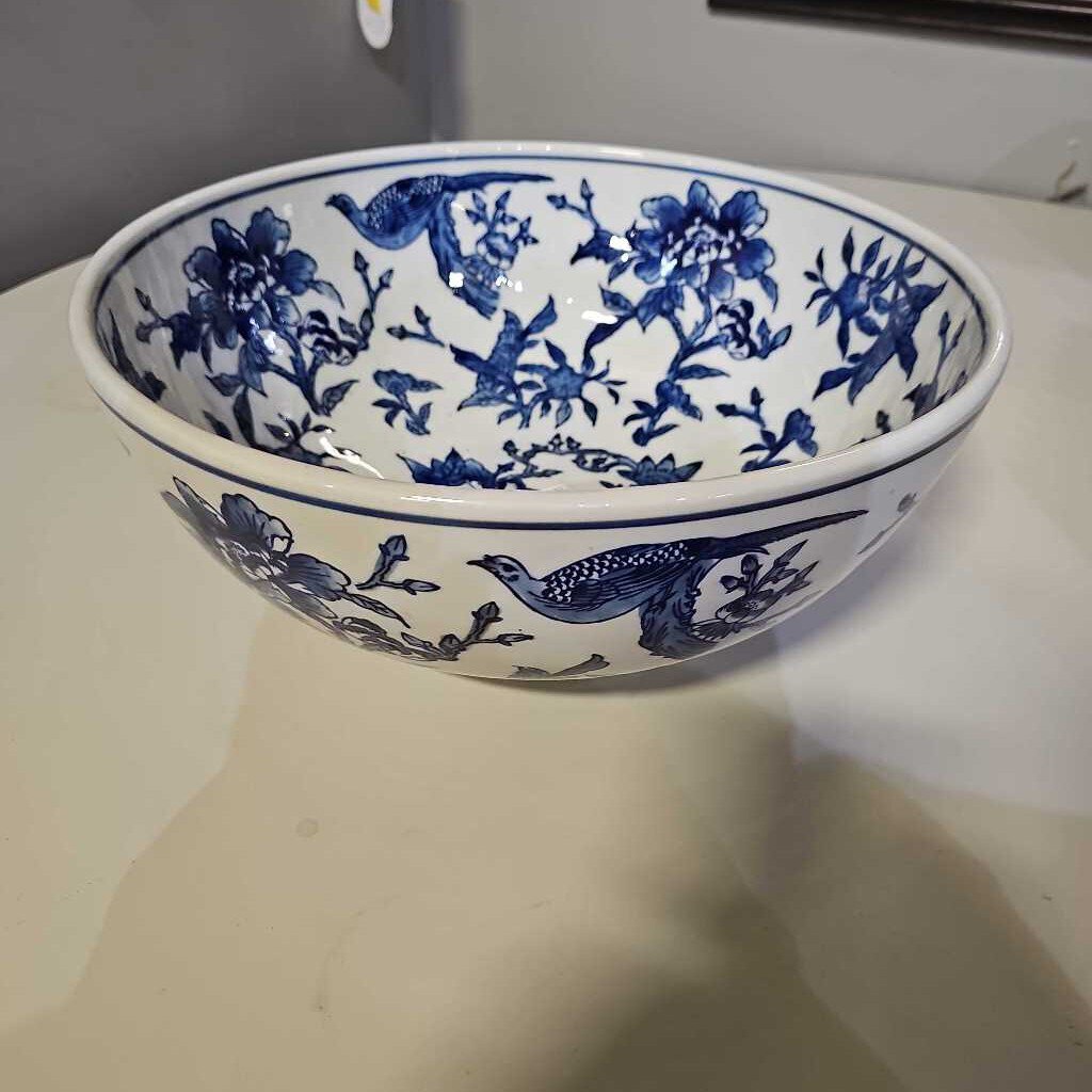 Decorative Blue/White Bowl