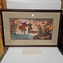 Load image into Gallery viewer, Framed &quot;Aloutte&quot; Print By John Clymer 347/750