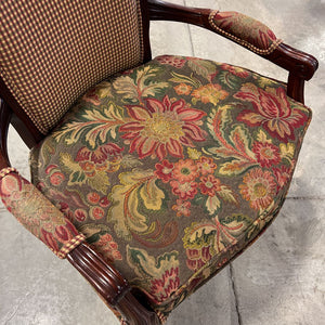 Dr Kincaid Floral Accent Chair