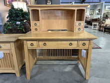 Load image into Gallery viewer, American Furniture Mission Style Desk w/Hutch &amp; Chair