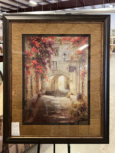 Framed "Italian Alley"