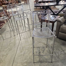 Load image into Gallery viewer, Clear Lucite Bar Stool