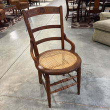 Load image into Gallery viewer, Walnut Cane Seat Chair