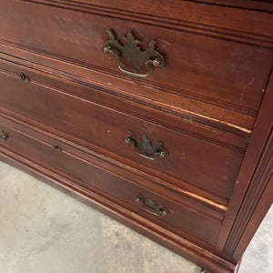 Antique Dresser 3 Drawer w/Marble Top