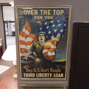 Gold Frame "3rd Liberty Loans"