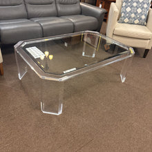Load image into Gallery viewer, Acrylic Coffee Table w/Glass Top