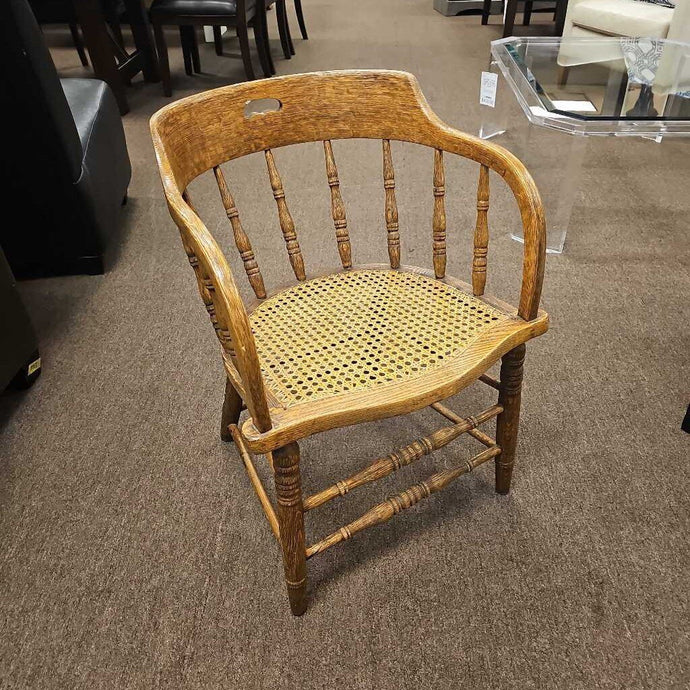 Oak Caned Seat Chair