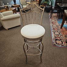 Load image into Gallery viewer, Metal Base Glass Top Tall Table w/4 Stools