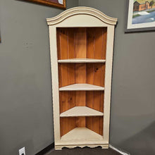 Load image into Gallery viewer, Ivory Corner Shelf Unit