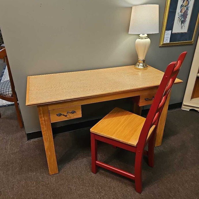Solid Wood Desk & Chair