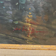 Load image into Gallery viewer, Oil on Canvas Street Scene