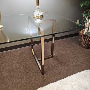 Glass Top Dinning Table