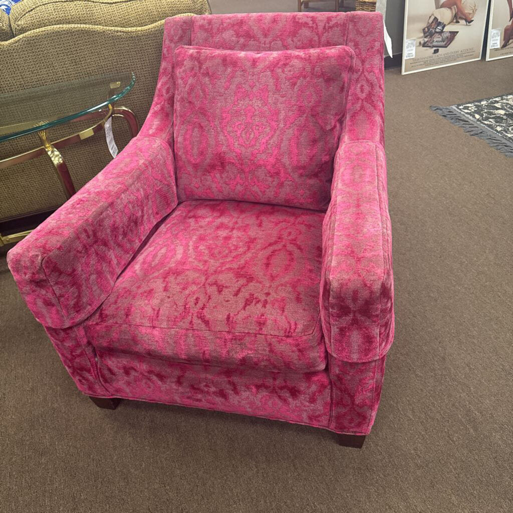 Fuschia Pink Arm Chair
