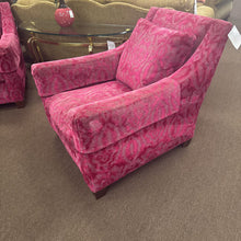 Load image into Gallery viewer, Fuschia Pink Arm Chair