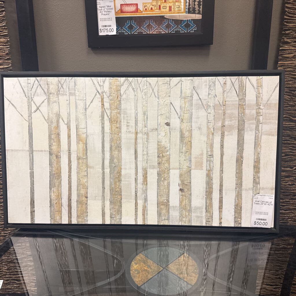 Wall Canvas of Trees