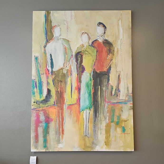 Canvas Painting of 3 People