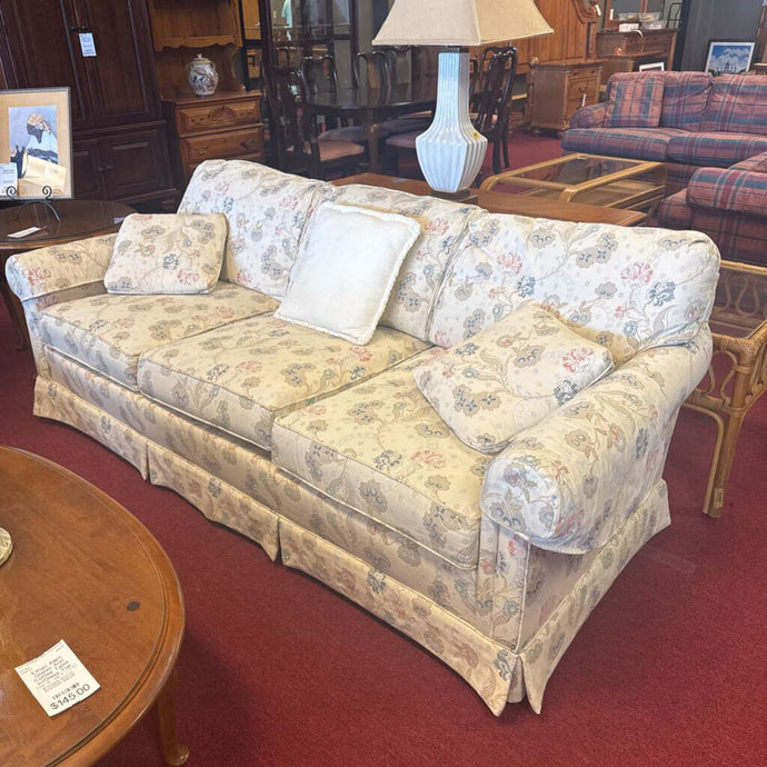 Rust & Martin Off White Floral Sofa