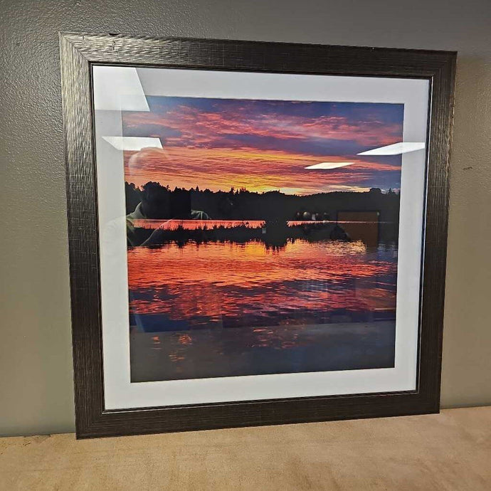 Framed Sunset Print