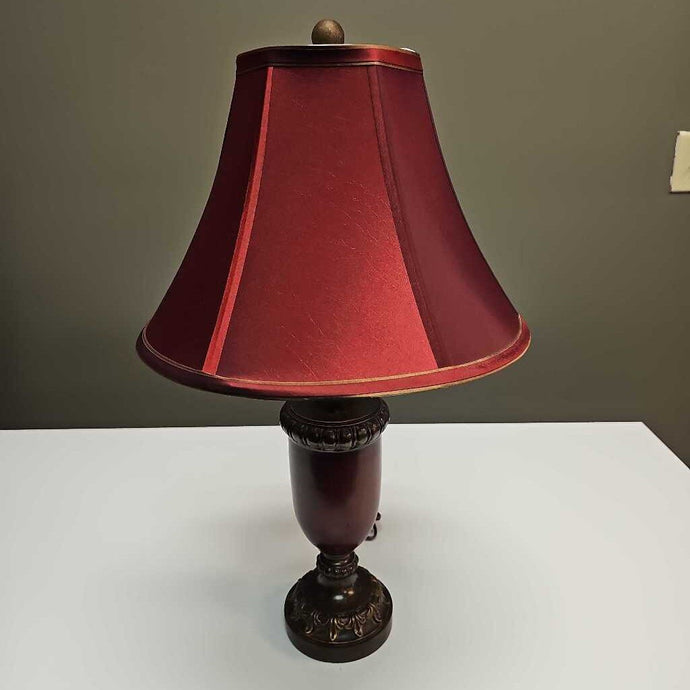 Red Lamp w/Red Shade
