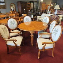 Load image into Gallery viewer, Lexington Dining Table w/2 Leave &amp; 6 Chairs