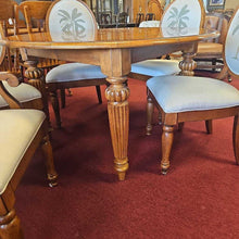 Load image into Gallery viewer, Lexington Dining Table w/2 Leave &amp; 6 Chairs