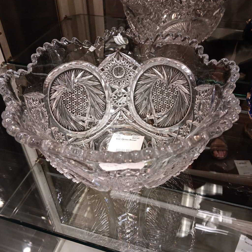 Cut Glass Bowl