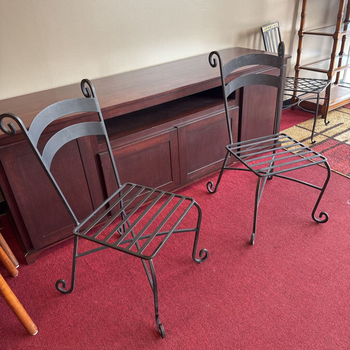 Black Iron Chair