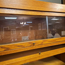 Load image into Gallery viewer, Oak 5 Stack Barrister Lawyer&#39;s Bookcase