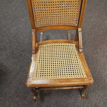 Load image into Gallery viewer, Cane Back and Seat Sewing Rocker