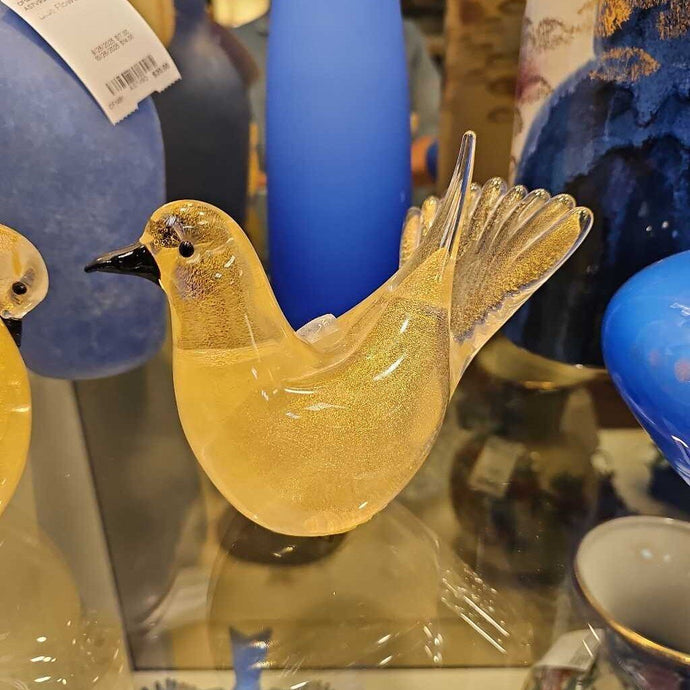 Murano Glass Yellow Bird