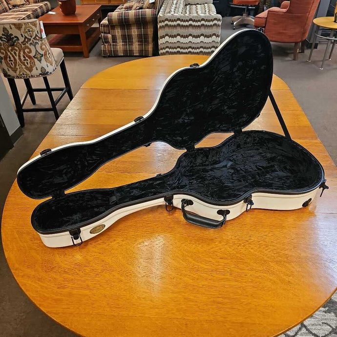 Superior White Fiberglass Guitar Case