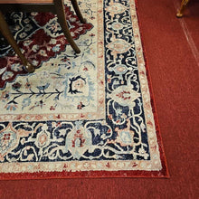 Load image into Gallery viewer, Bazaar Area Rug Red &amp; Blue
