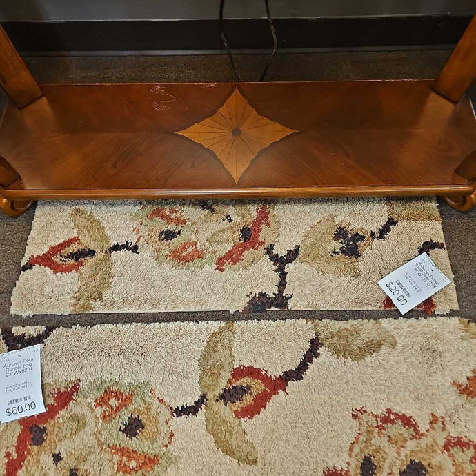 Autumn Floral Small Side Rug