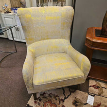 Load image into Gallery viewer, Upholstered Arm Chair Gold &amp; Grey