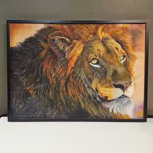 Lion Painting on Canvas