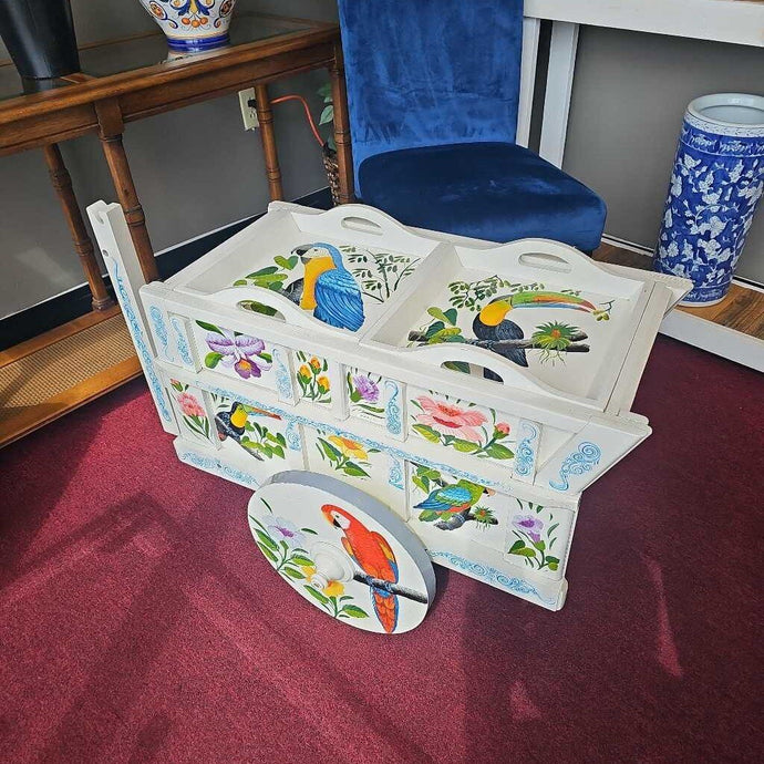 Painted Bar Cart