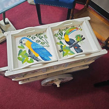 Load image into Gallery viewer, Painted Bar Cart